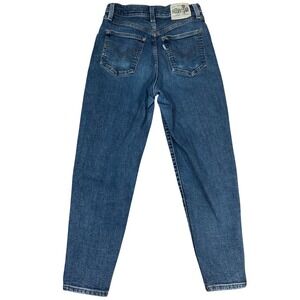 Levi Strauss & Co. Silver‎ Tab Mom Jeans Womens Size 27 Distressed Denim Vintage